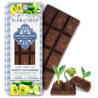 Sow Delicious Slab of Seed - Exotic Cucumbers